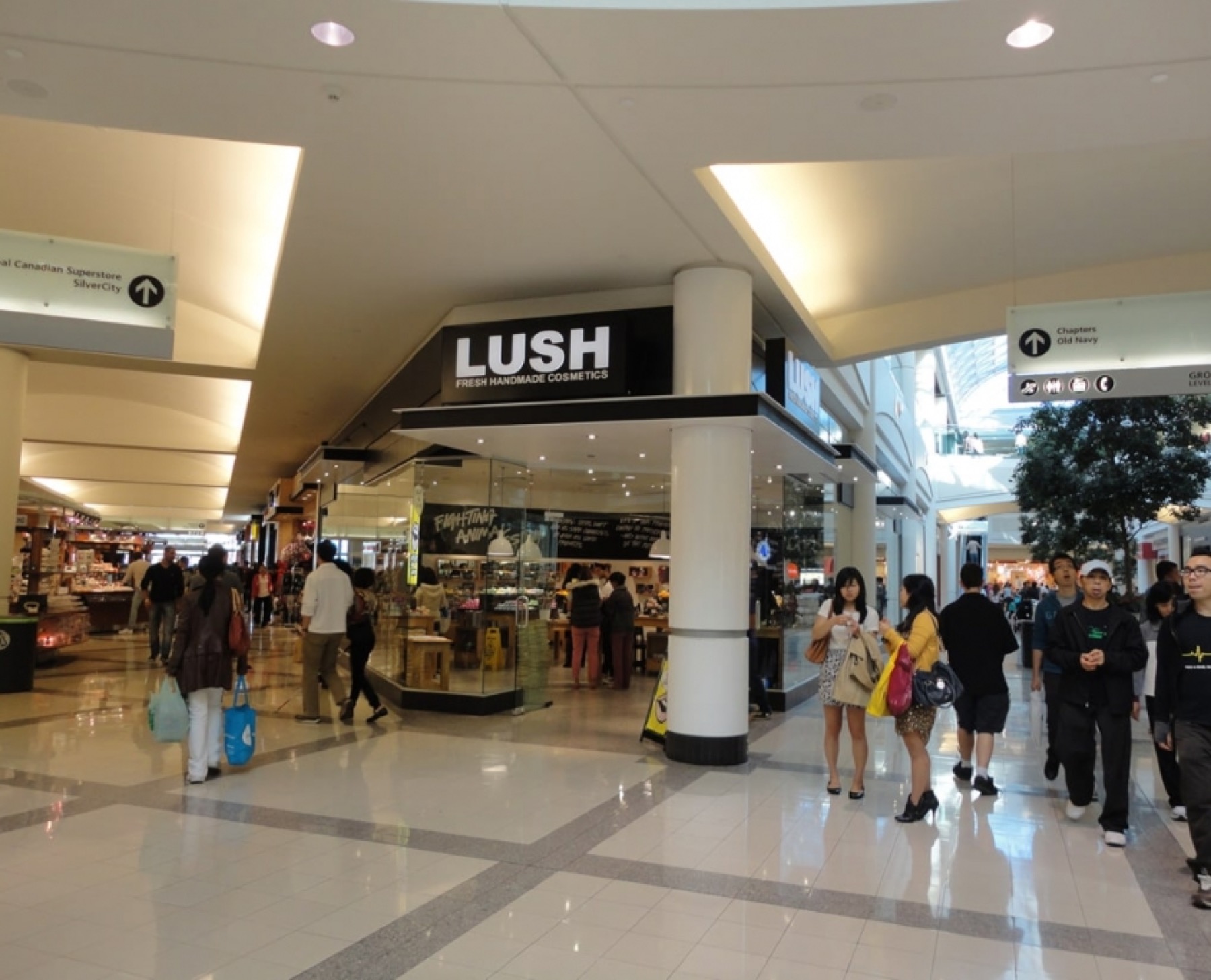 Lush Cosmetics project view 4